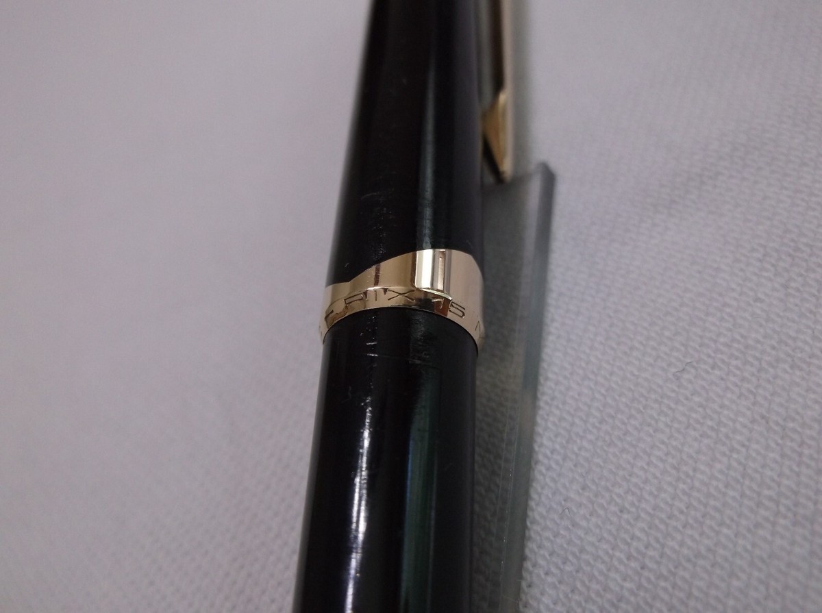 筆記具 MONTBLANC pix NO.15 0.92 V-Good] MONTBLANC No.15 Pix Black Vintage 0.9mm Knock-system