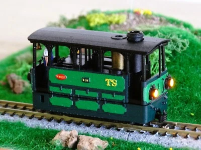 FAIT MAIN Tramway 030 Turbize de la Sarthe pour voie étroite HOe / HOn30 pour Kato 109