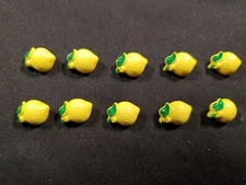 Shank Buttons  "Lovely Lemons" 10 peice pack