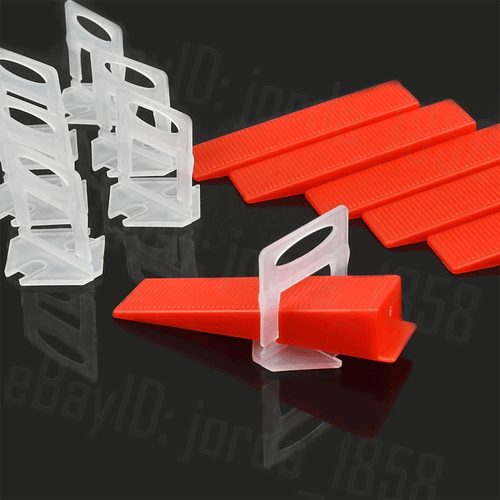 Tile leveling clips tile leveling system spacers wedge clips tile leveling tool - Picture 18 of 19