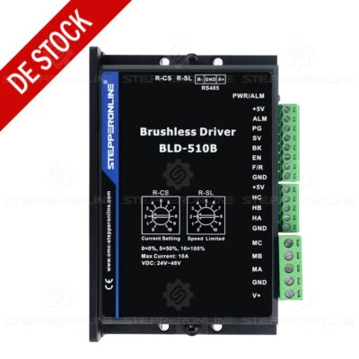 STEPPERONLINE Nema 23 BLDC Motor Driver Brushless Treiber 3-phase 12-48VDC Max 15A 400W CNC