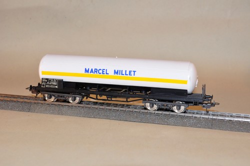 LIMA - Carro CISTERNA della SNCF coi marchi "Marcel Millet" - senza scatola - Foto 2 di 8