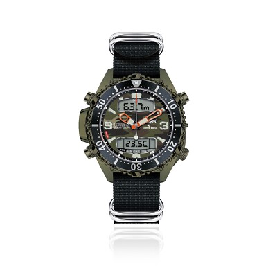 CHRIS BENZ DEPTHMETER DIGITAL 200M SPECIAL EDITION Chamäleon mit Nylonband