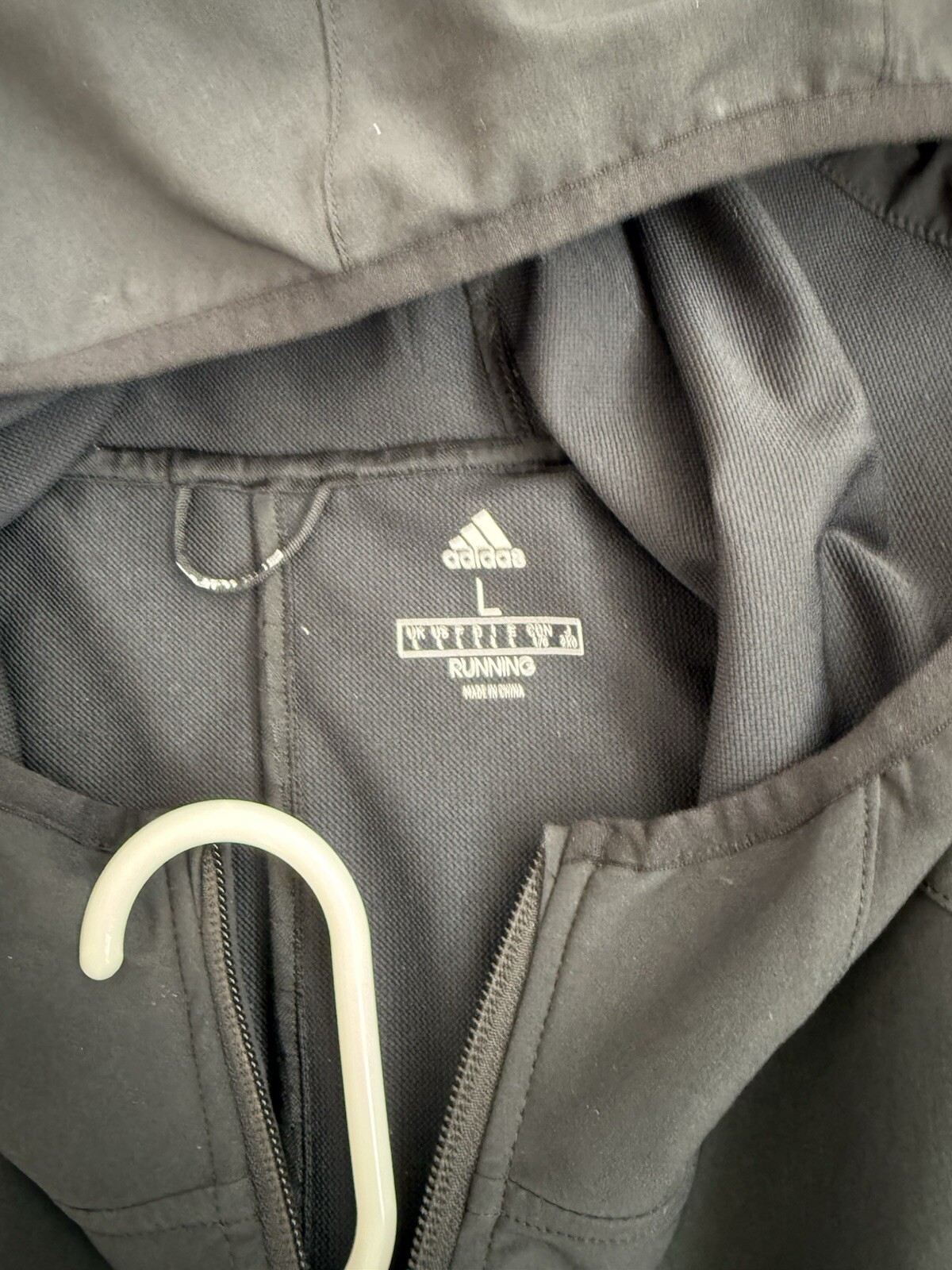 Adidas Running Response Soft Shell Jacket, Black,… - image 2