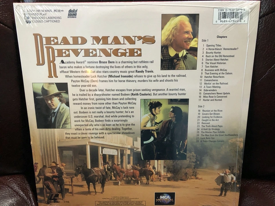 Dead Man’s Revenge 12" Laserdsic  Brand New Sealed - Image 2 of 2