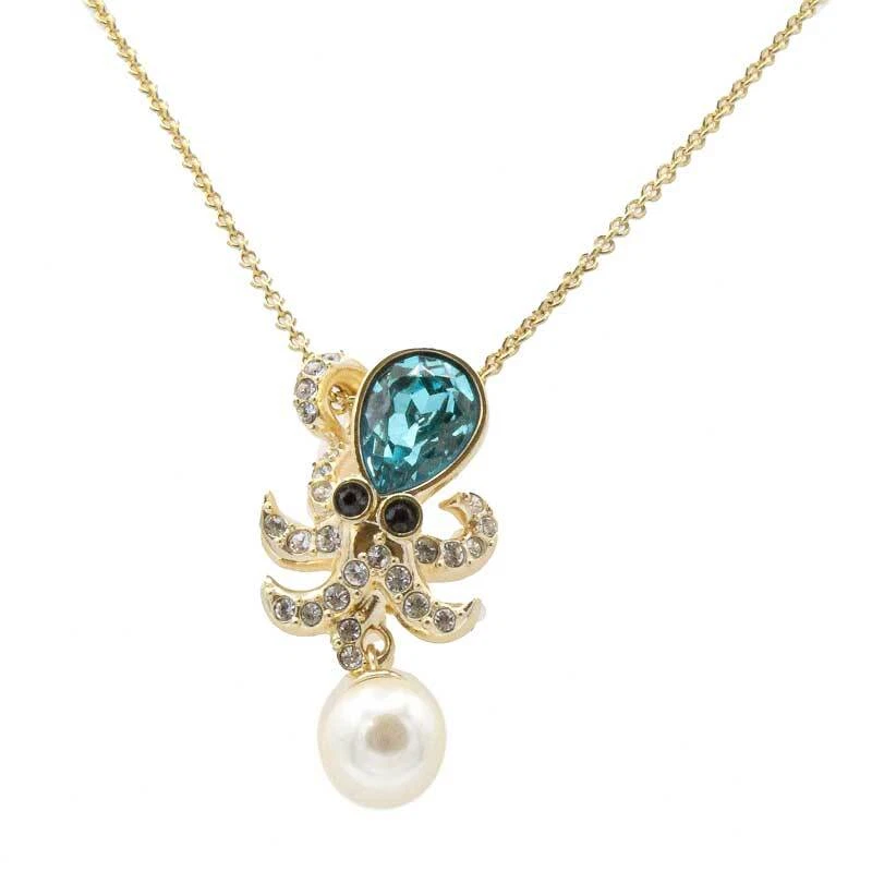 Swarovski octopus best sale necklace
