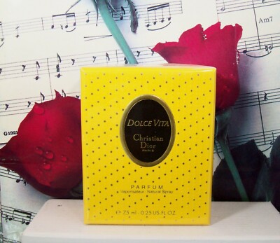 Christian Dior Dolce Vita Parfum / Perfume Spray Refillable 0.25 FL. OZ. Sealed
