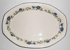 Homer Laughlin Pottery China Morning Glory Platter