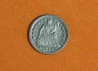 1853 Seated Liberty Half Dime #P08864