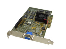 ASUS V3200 3DFX VOODOO BANSHEE 16MB AGP 1x GRAPHICS CARD VGA #GK9644