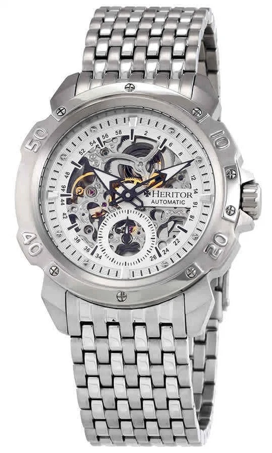 Heritor automatic men's carter clearance watch