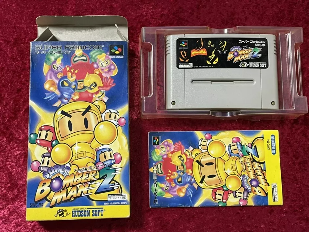 Super Nintendo Super Bomberman Box 