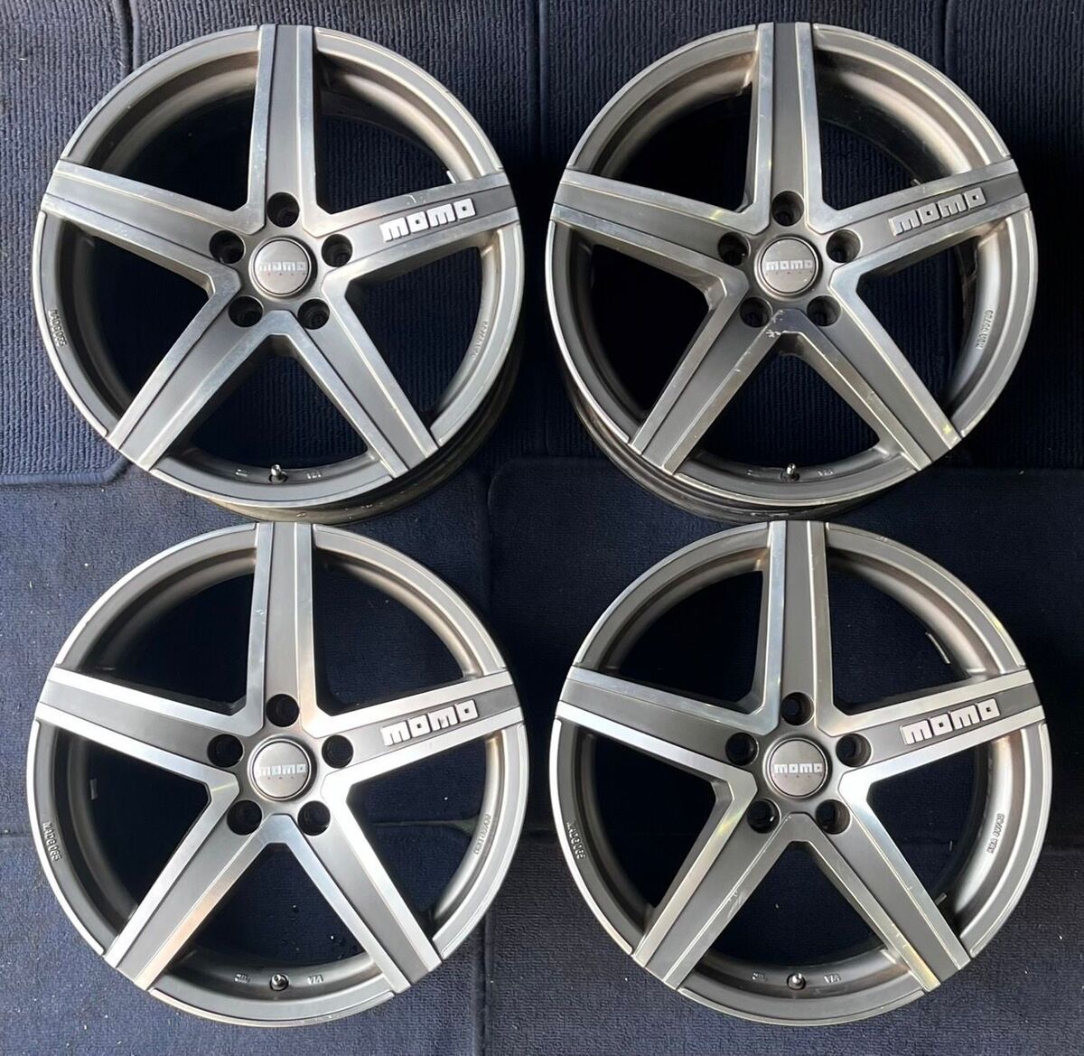 MOMO HYPERSTAR EVO rims 4Wheels 17inch 7.5J 48 5√ó112 MOMO HYPERSTAR EVO rims 4Wheels 17inch 7.5J 48 5√ó112