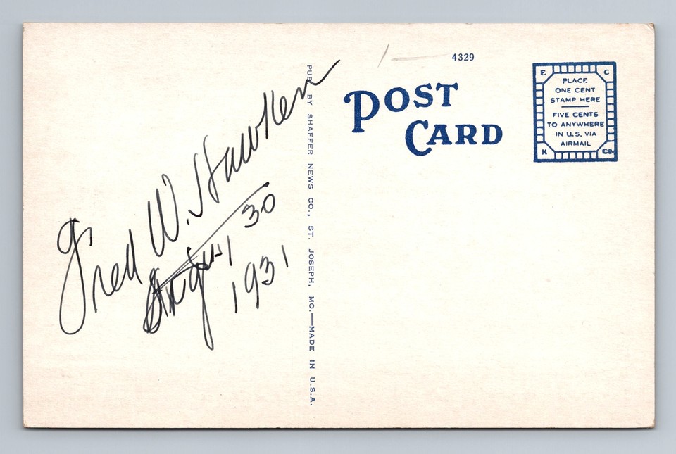 St Joseph MOMissouri, City Hall, Vintage Postcard eBay