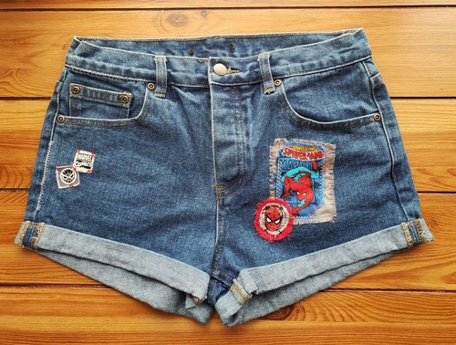 Marvel Spider-Man Hand Customized Denim 