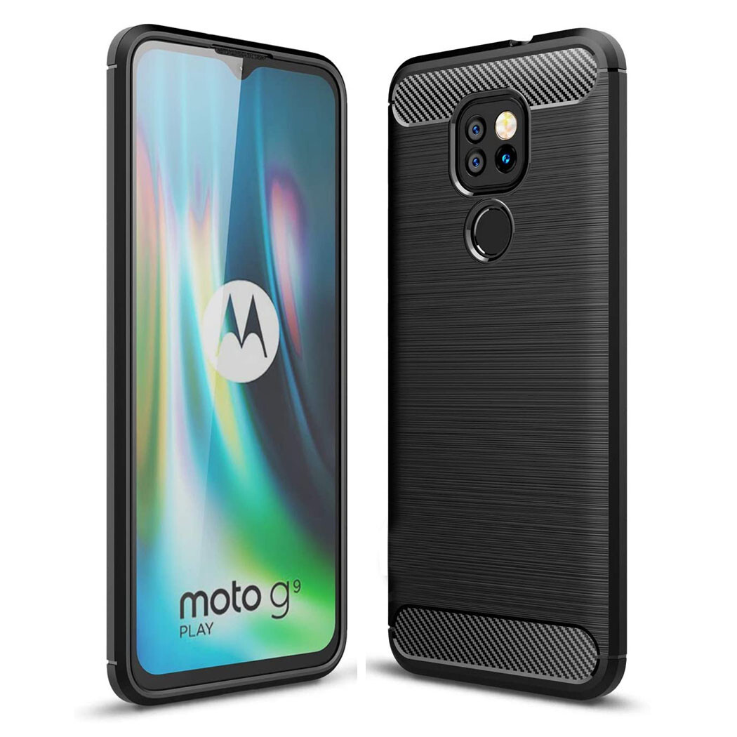 Ultra Carbon Fibre Shockproof Bumper Case Cover For Motorola Moto