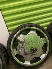 22535 Zr 20 90 Y Single Tire And Rim Nexen Radial N3000- Used Good Condition