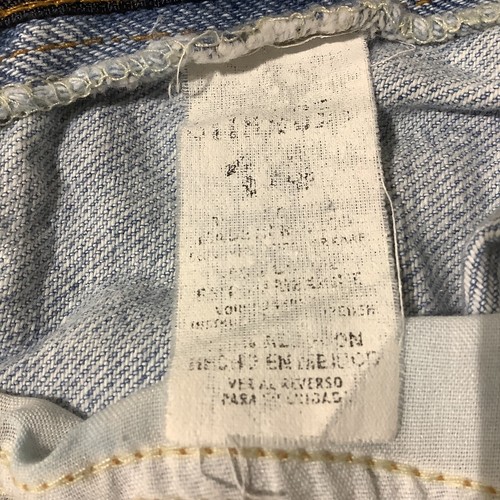 Vintage Gitano Jean Shorts Blue Denim High Rise Waist 30" Mom Y2K Retro 6"Inseam - Picture 5 of 8