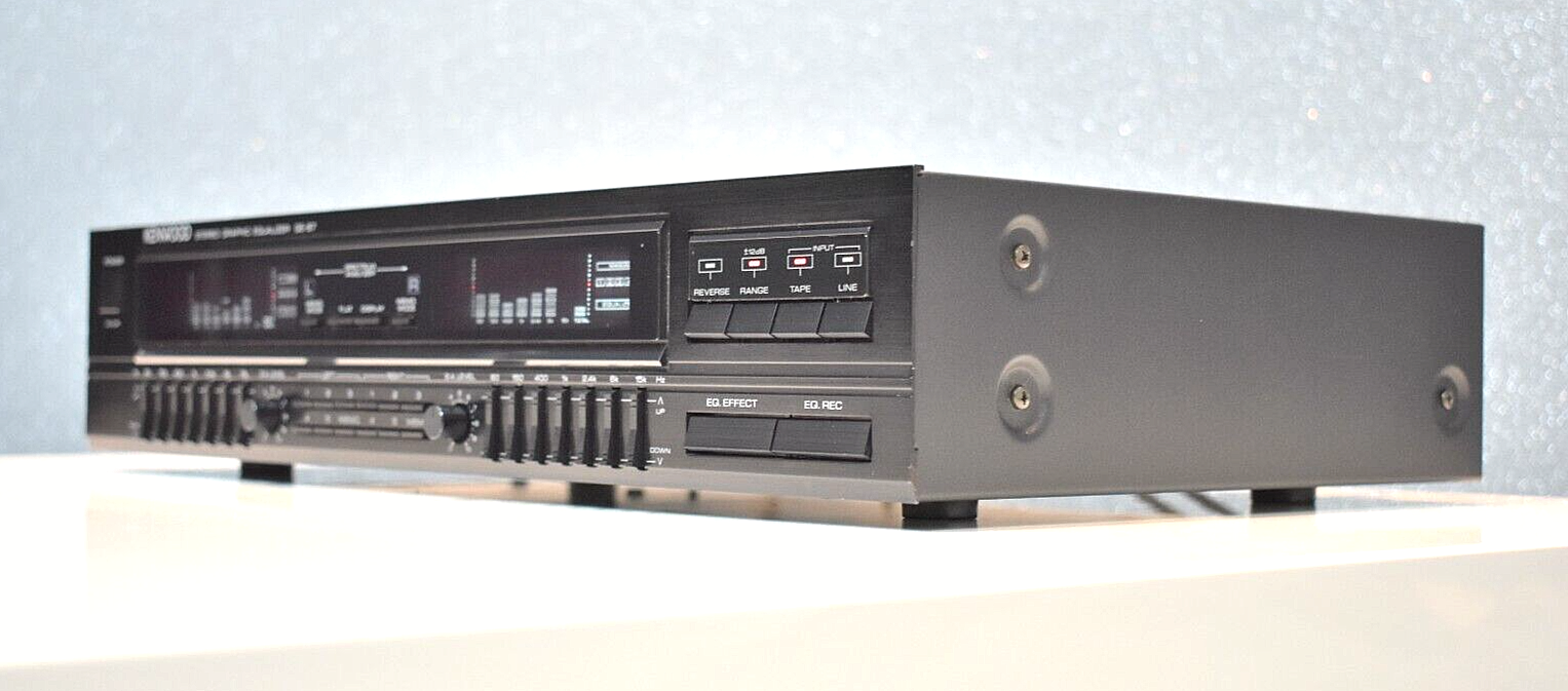 KENWOOD GE87 7Band Stereo Graphic Equalizer Top Zustand eBay