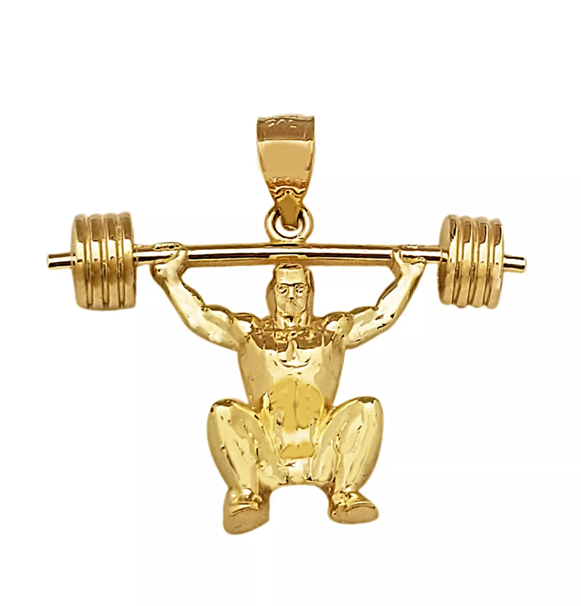 Men's weightlifting hotsell necklace
