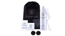 Simpler Men Hair color Kit-Full Gray Coverage - Natural Black