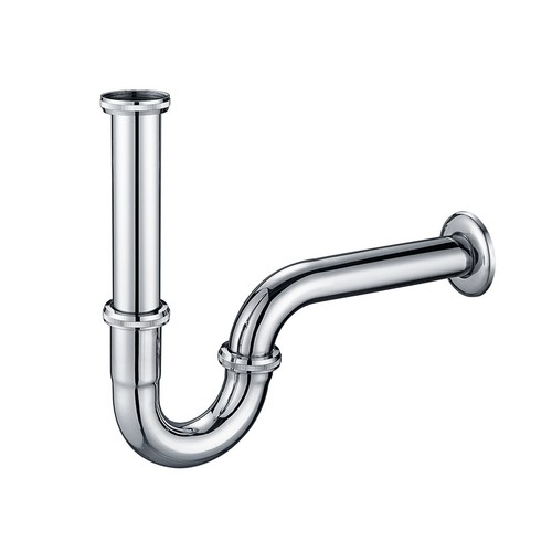 Edelstahl Ablaufgarnitur Siphon Sifon Waschbecken Ablauf Sifon Waschtisch Abflus - Bild 1 von 9