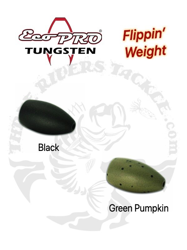 Eco PRO Tungsten Insert Free Flippin' Weights Choose Size Color
