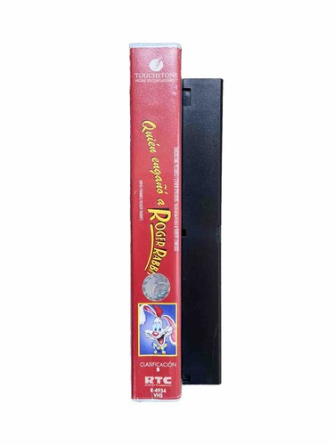 Who Framed Roger Rabbit Mexican Spanish Vhs 1988 Disney Vhs Steven Spielberg - Picture 2 of 3