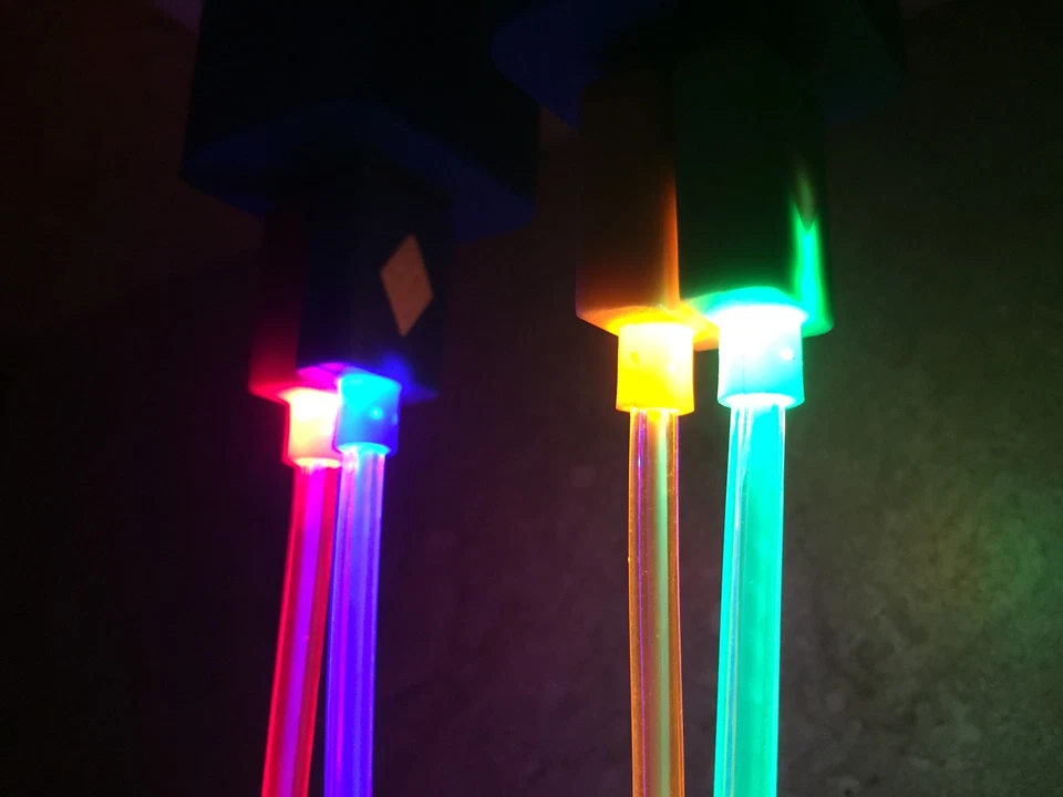 MINI LED GLOW light charger cable FOR apple iphone 6 5 4S galaxy s3 s4 micro usb - Image 4 of 4