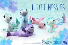 Toynami Miyo's Little Nessie Blind Box Set of 5 - Rare Sold Out Hard to Find