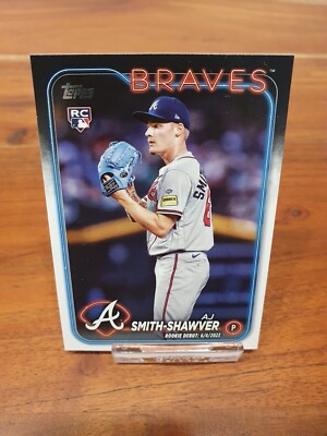 2024 Topps Update Series AJ Smith-Shawver Atlanta Braves #US316 Rookie-Debut