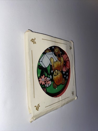 Silver Bay Creations - Stained Glass Suncatcher Bear Reading Flowers - Picture 4 of 12