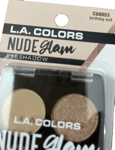 L.A. Colors Nude Glow Eyeshadow C68853 "Birthday Suit"-Brand New-SHIPS N 24 HRS - Picture 2 of 4