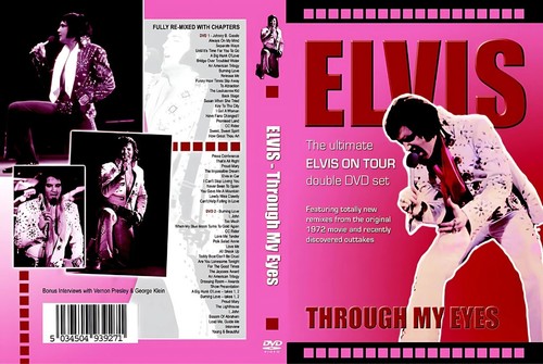 ELVIS PRESLEY THROUGH MY EYES 1972 FANTASTIC COLLECTION VIDEO ON 2 DVD