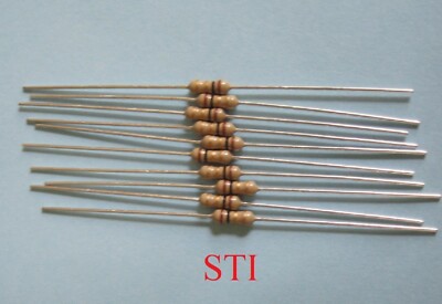 10K Ohm 1/4W 5% XICON Resistors: 10K 10 pcs