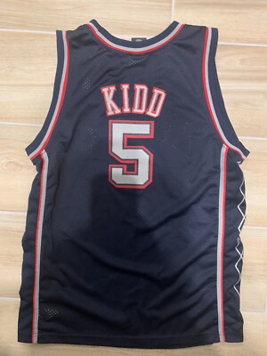 NETS KIDD ユニフォーム 2001-05 New Jersey Nets Kidd #5 Champion Alternate Jersey
