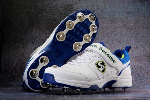 SG SPORTS CRICKET SHOES SIERRA MEN METAL SPIKES TO STUD SIZE UK 6 TOP QUALITY - Picture 2 of 6