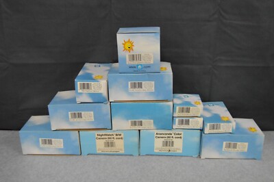 X-10 HOME SECURITY/SURVEILLANCE Bundle (Cameras, Motion Sensors, etc.) Lot of 12