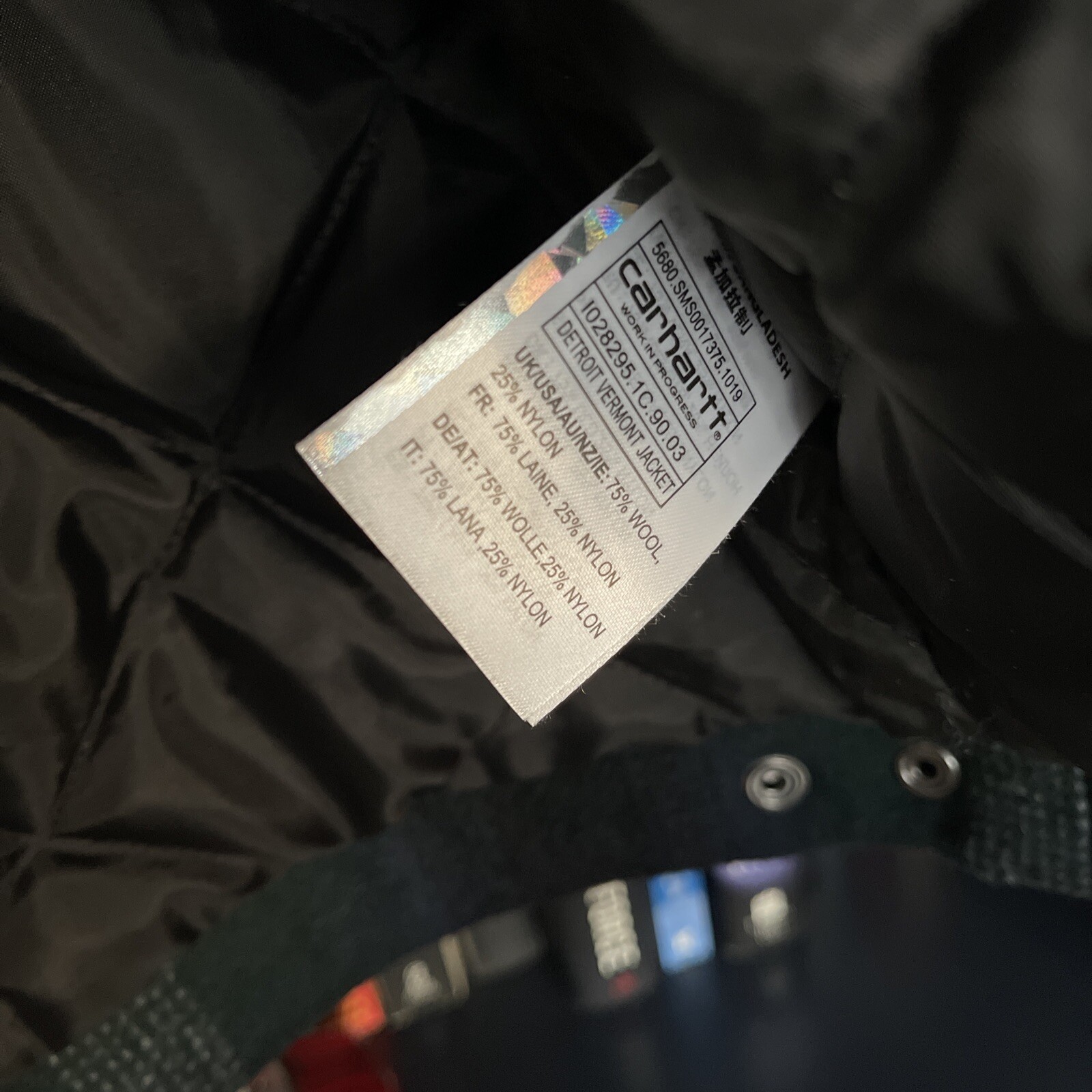 Carhartt WIP Detroit Vermont Jacket image 6