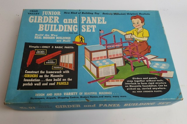 chad valley girder and panel building set