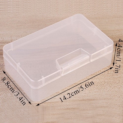 Small Plastic Storage Clear Box Jewelry Beads Organizer Case Container Durable - Picture 18 of 34