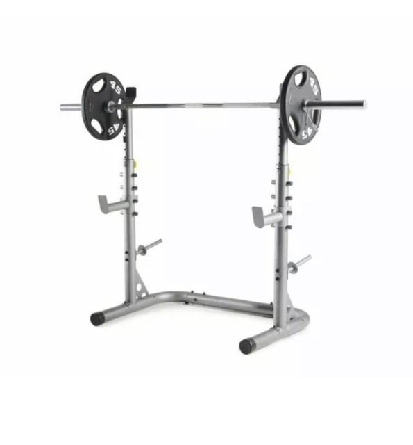 Gold S Gym Xrs 20 Olympic Workout Bench And Rack For Sale Online Ebay