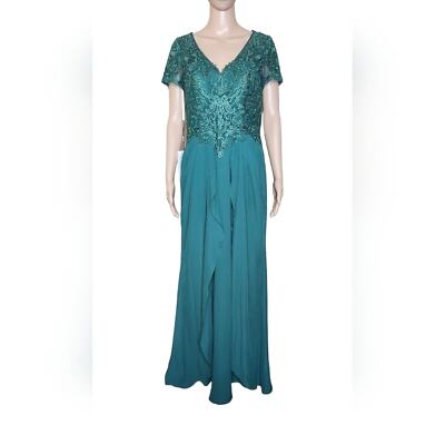 knee length dresses for ladies Chic Halter Dark Green Open Back Chiffon Long Prom Dress With Beading –  morievent main image 0