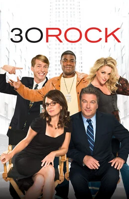 RICH HILL PRODUCTIONS BB0053 30 Rock Show By Tina Fey 2006 Cast Movie Poster 11x17