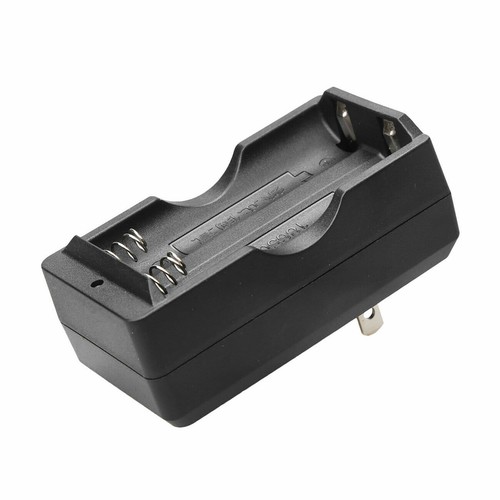 Cargador inteligente de pared de doble ranura EE. UU. para celda de batería recargable de iones de litio de 3,7 V 1865 - Imagen 9 de 19