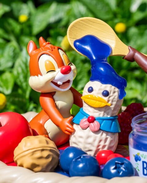 Japan Tokyo Disney Chip and Dale Donald Peanuts Popcorn Bucket