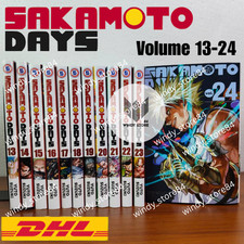 Sakamoto Days Manga Volume 13-24 by Yuto Suzuki English Comic Books New - DHL