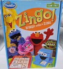 SESAME STREET ZINGO! Bingo With A Zing, Think...