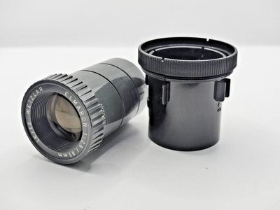 LEITZ LEICA ELMARON F2.8 85MM PROJEKTIONSOBJEKTIV MIT FOKUSSIERTUBUS 2555