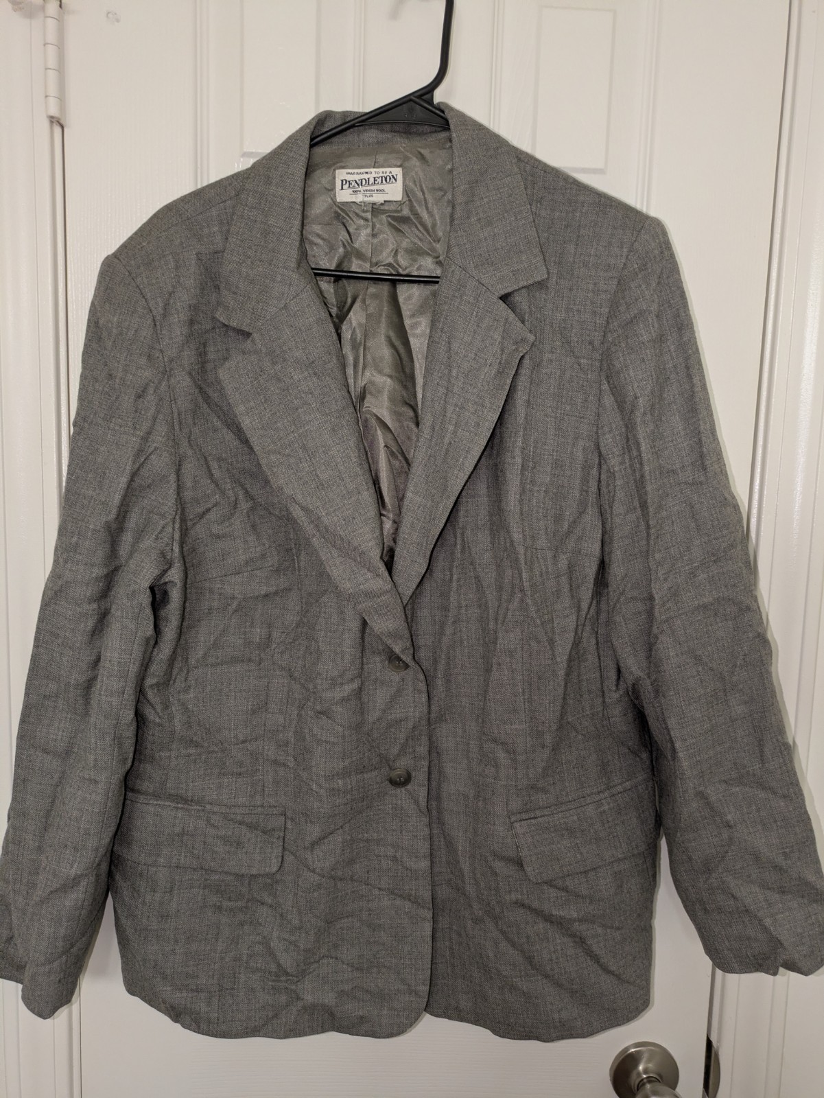 Women's jacket PENDLETON 100% VIRGIN WOOL SIZE 10 - image 1